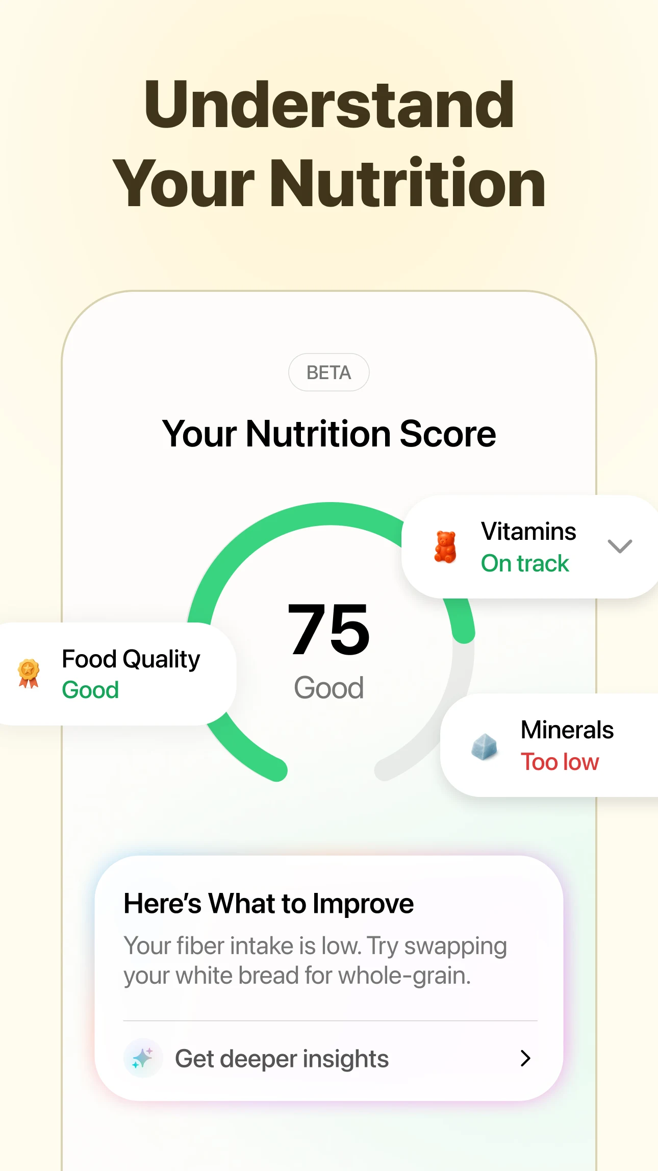 Fitia: Calorie Counter & Diet screenshot