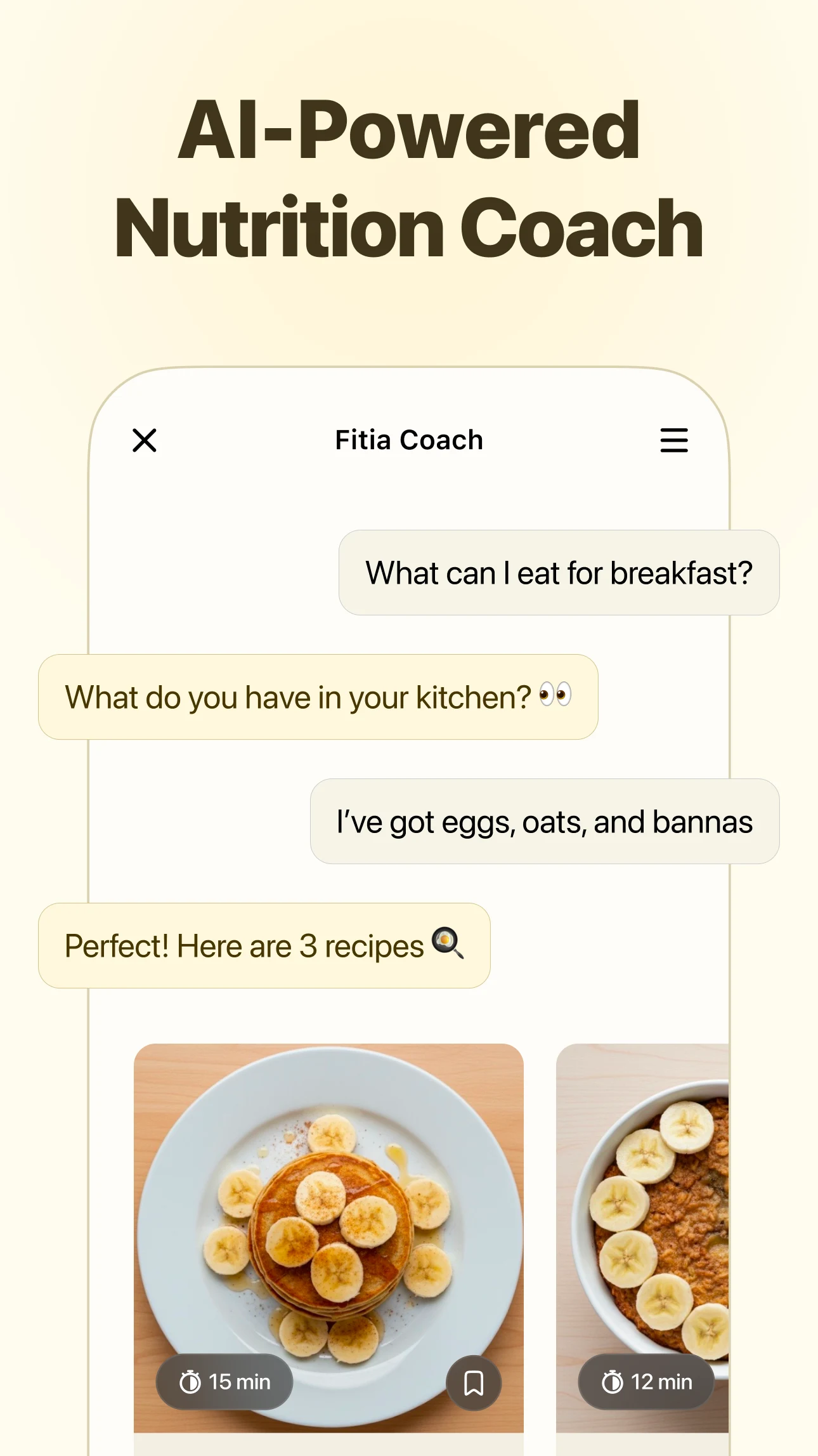 Fitia: Calorie Counter & Diet screenshot